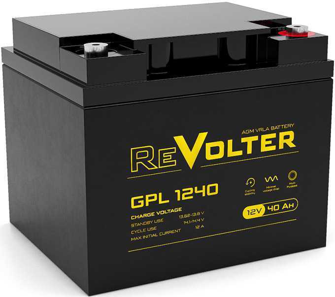ReVolter GPL 1240 Аккумуляторы фото, изображение