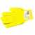 Перчатки Нейлон, ПВХ точка, 13 класс, цвет лимон, L Россия Перчатки из нейлона фото, изображение