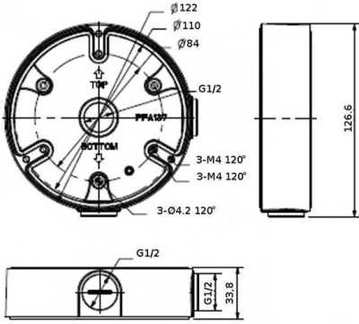 Dahua DH-PFA137 Кронштейны фото, изображение